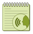 voice note logo